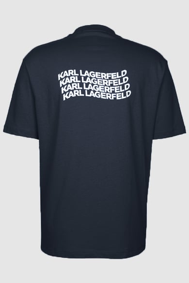 ΜΠΛΟΥΖΑ T-SHIRT KARL LAGERFELD - 690 ΜΠΛΕ